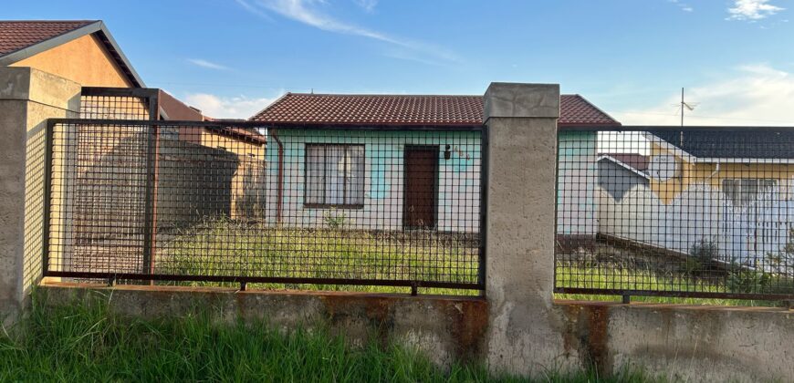 Two Bedrooms House – Emdeni Soweto