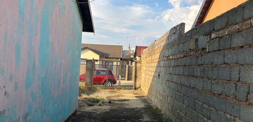Two Bedrooms House – Emdeni Soweto