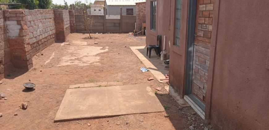 Tsietsi Section Three Bedroom HouseFor Sale